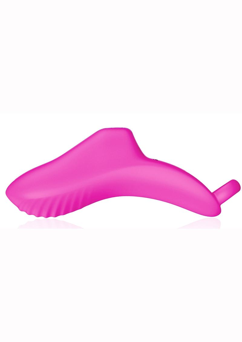 Fuzu Rechargeable Silicone Finger Massager - Pink