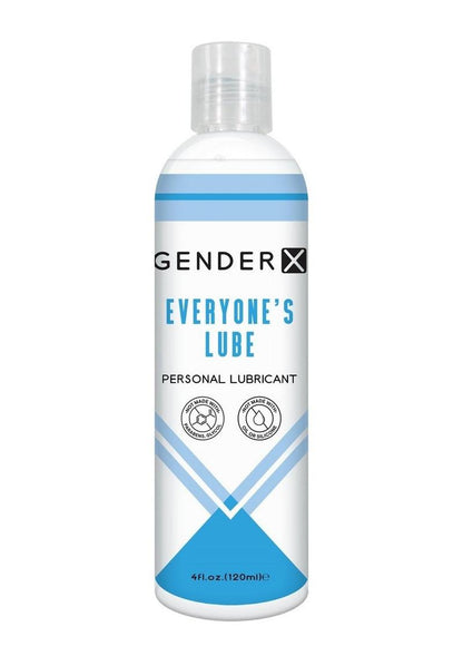 Gender X Everyone's Lube Water Based Lubricant - 4oz