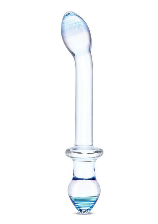Glas Double Play Dual-Ended Dildo - Clear - 9.5in