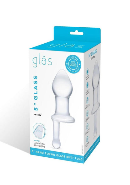 Glas Glass Juicer - Clear - 5in