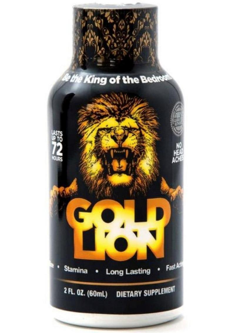 Gold Lion For Him Sensual Enhancement Liquid Shot