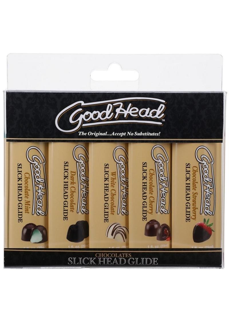 Goodhead Slick Head Glide Chocolates - 1oz - 5 Pack