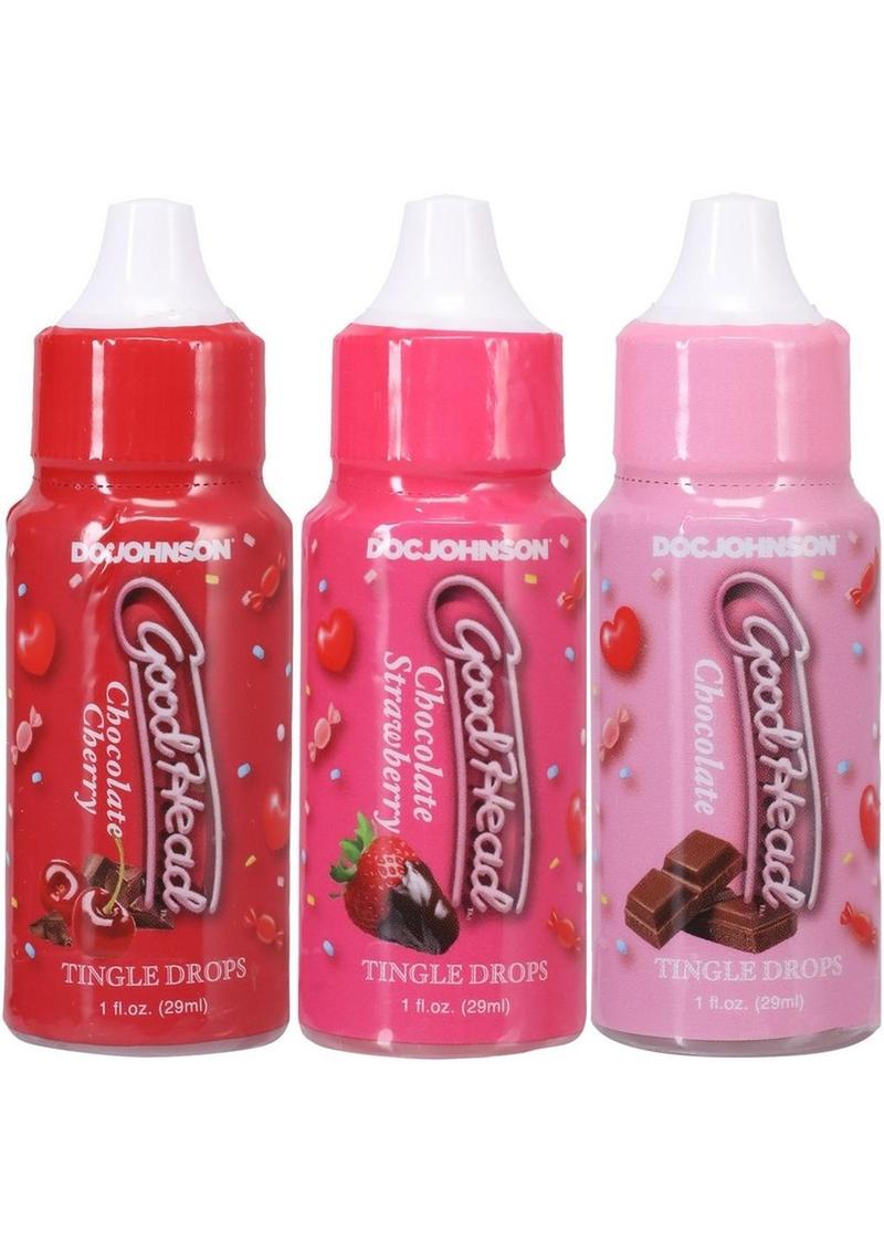 Goodhead Tingle Drops Assorted Flavors - 1oz - 3 Pack
