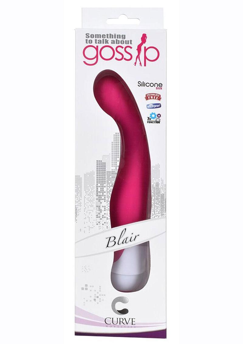 Gossip Blair 7 Speed Silicone G-Spot Vibrator - Pink