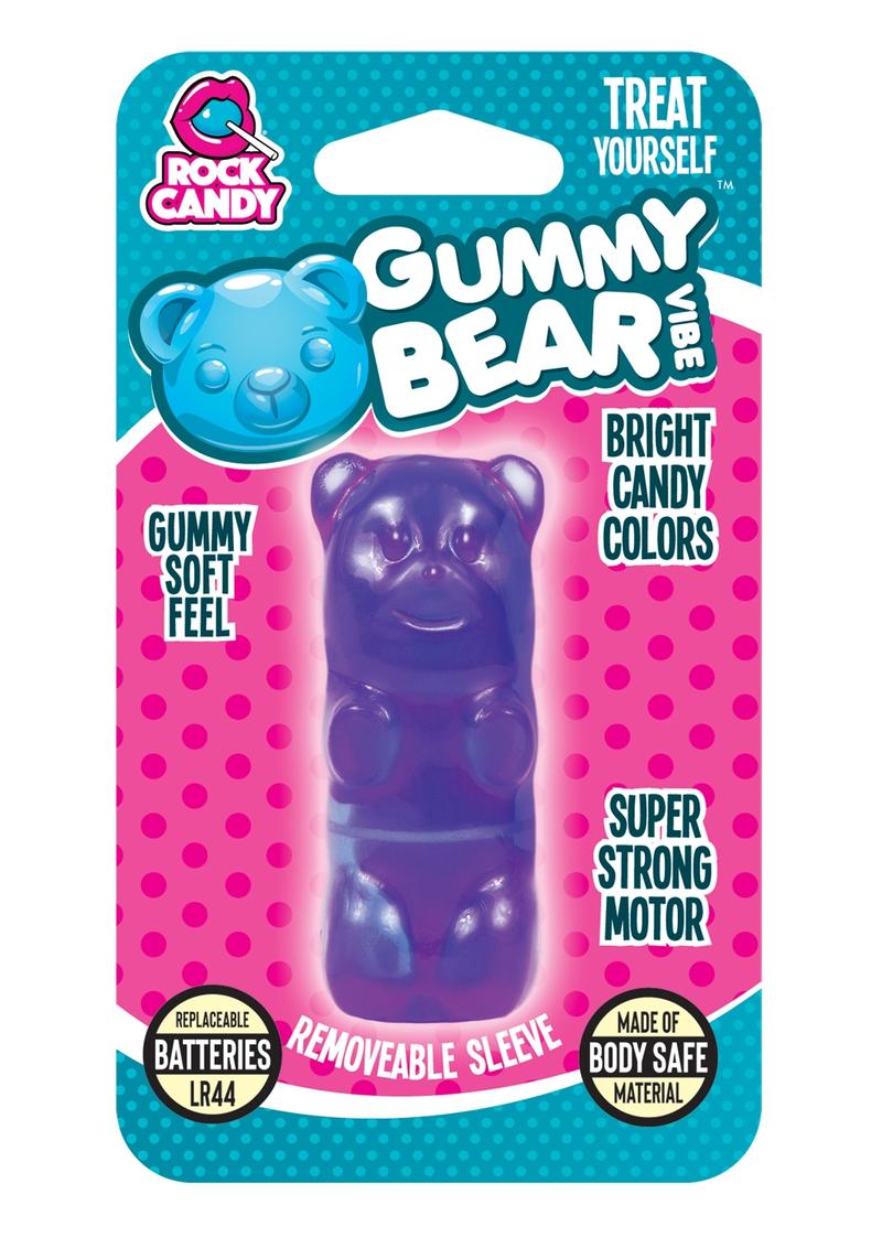 Gummy Bear Vibrator - Purple