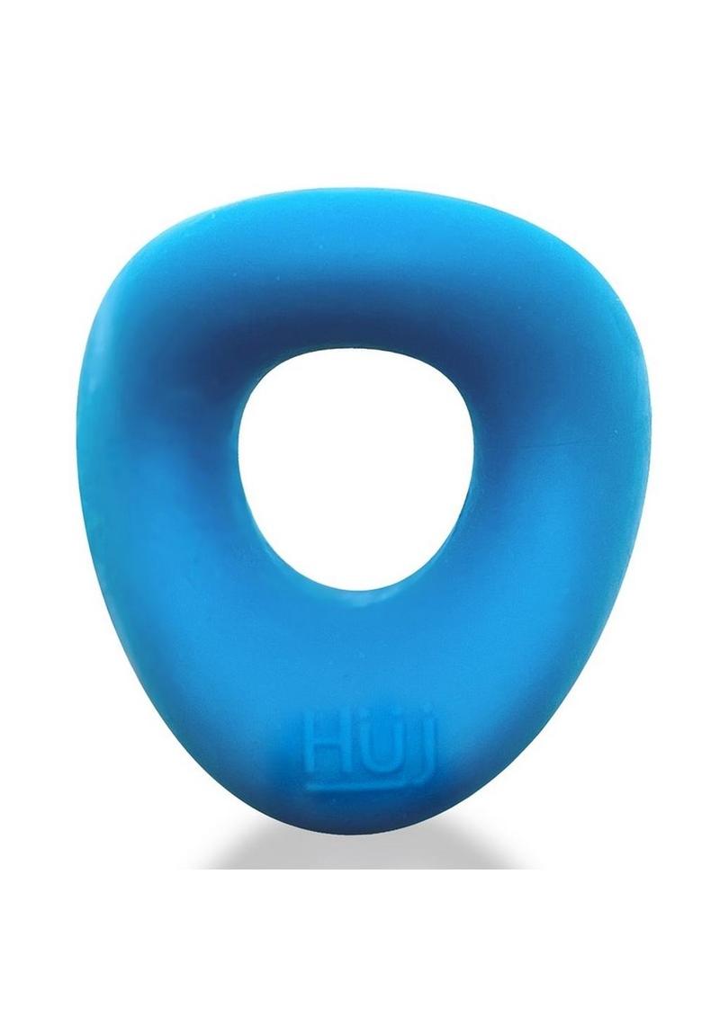 Hunkyjunk Form Surround Cock Ring - Teal/Teal Ice