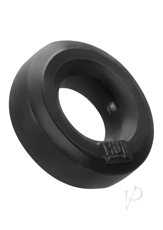 Hunkyjunk Huj Silicone Cock Ring - Black