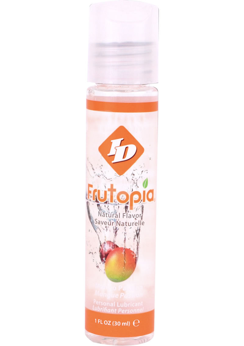 Id Frutopia Water Based Flavored Lubricant Mango Passion - 1oz