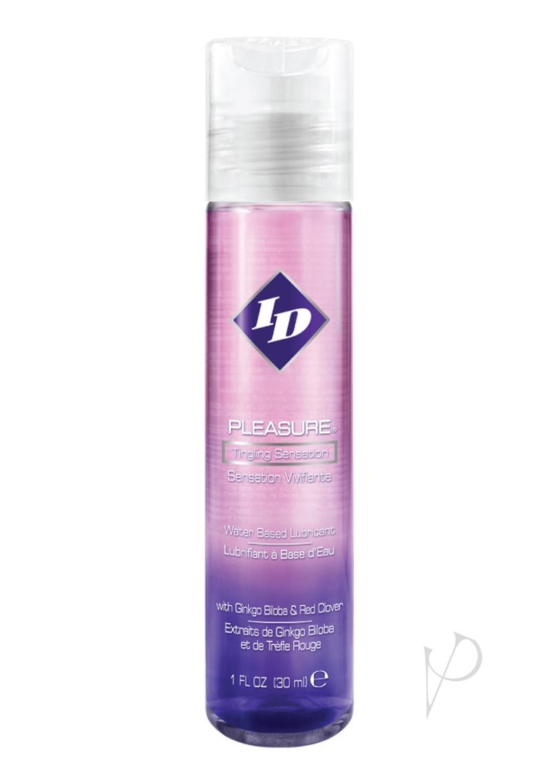 Id Pleasure Water Based Tingling Lubricant - 1oz