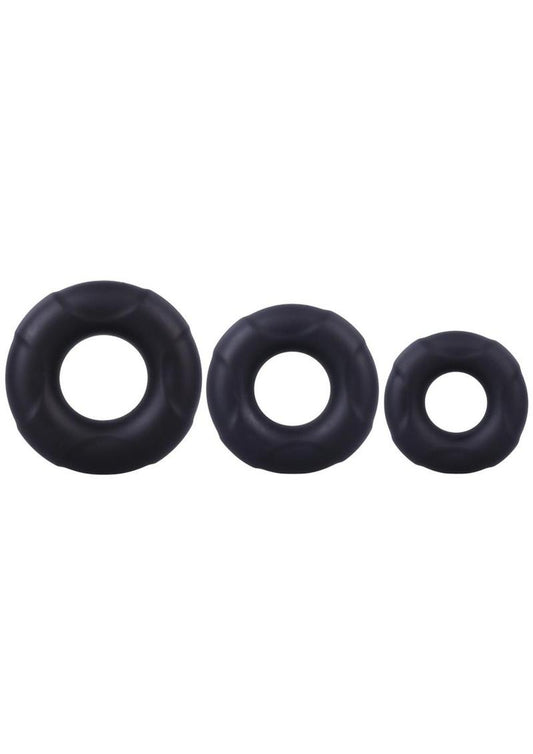 In A Bag Cock Ring - Black - Set