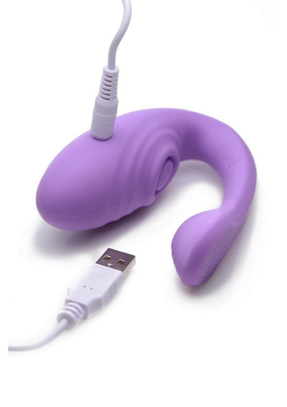 Inmi 7x Pulse Pro Pulsing Silicone Rechargeable Clit Stim Vibe with Remote Control