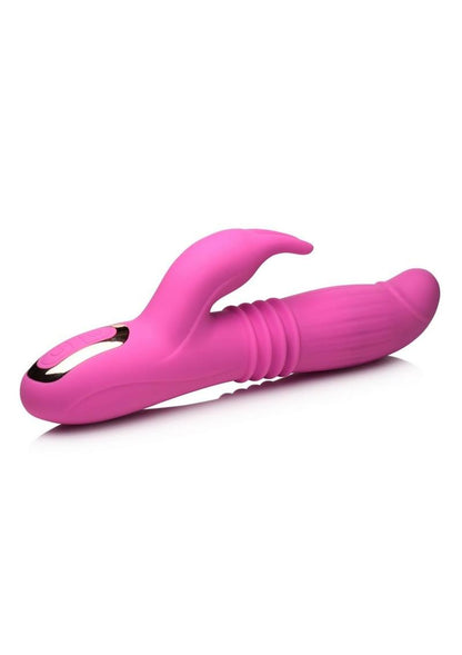 Inmi Lil' Swell 35x Thrusting and Swelling Rechargeable Silicone Rabbit Vibrator