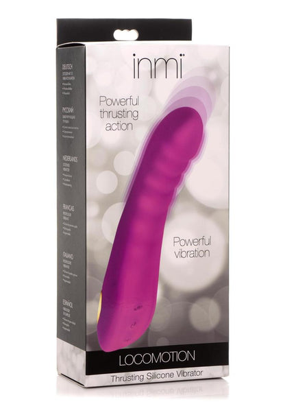 Inmi Locomotion Thrusting Silicone Vibrator - Pink