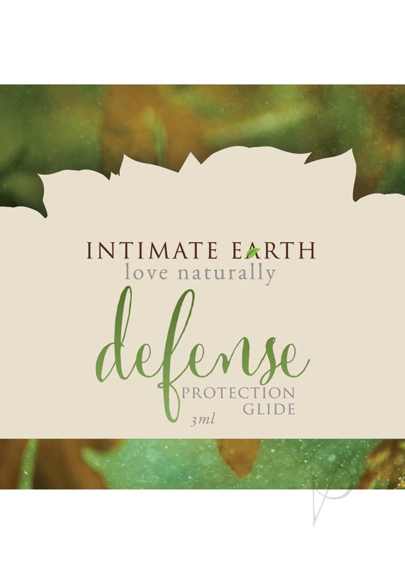 Intimate Earth Defense Protection Glide Lubricant Sea Kelp, Tea Tree Bark and Guava Bark - 3ml Foil