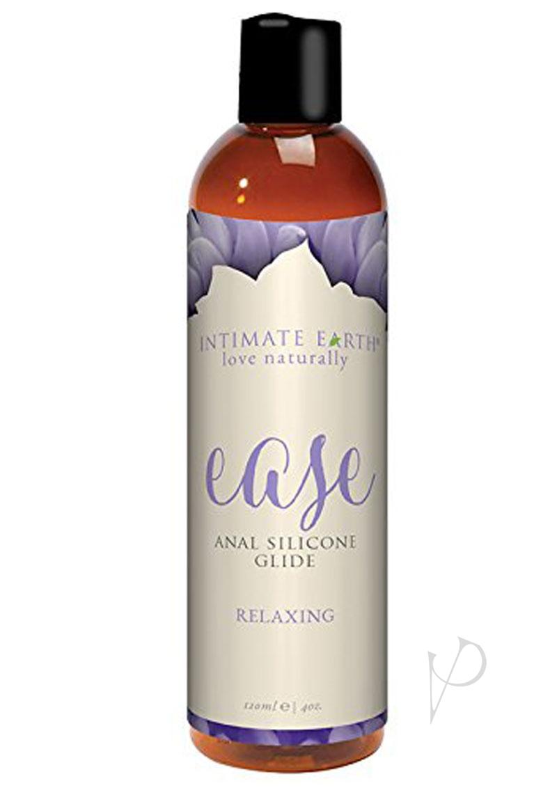 Intimate Earth Ease Relaxing Anal Silicone Glide Lubricant - 4oz