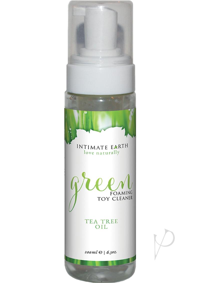 Intimate Earth Green Foaming Toy Cleaner Tea Tree Oil - 6.3oz