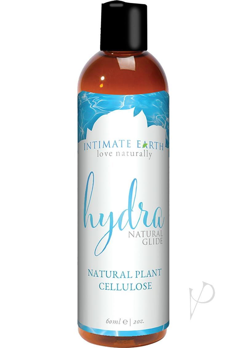 Intimate Earth Hydra Organic Water Based Glide Lubricant - Natural Plant Cellulose - 2oz