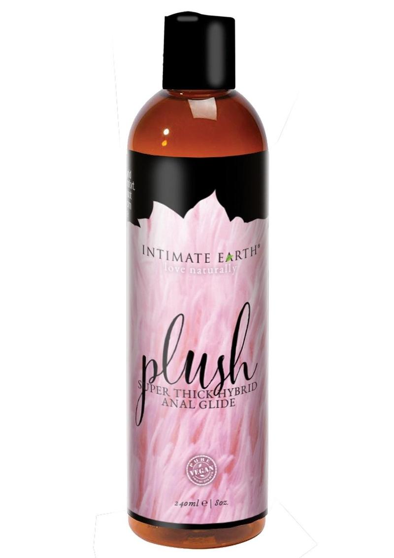 Intimate Earth Plush Hybrid Anal Glide - 8oz