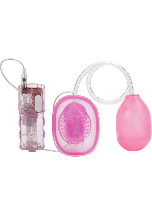 Intimate Pump Vibro Pussy Sucker Clitoral Pump - Pink