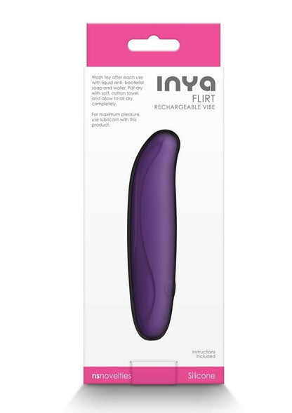 Inya Flirt Rechargeable Silicone Vibrator