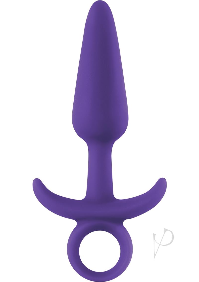 Inya Prince Silicone Butt Plug - Purple - Medium