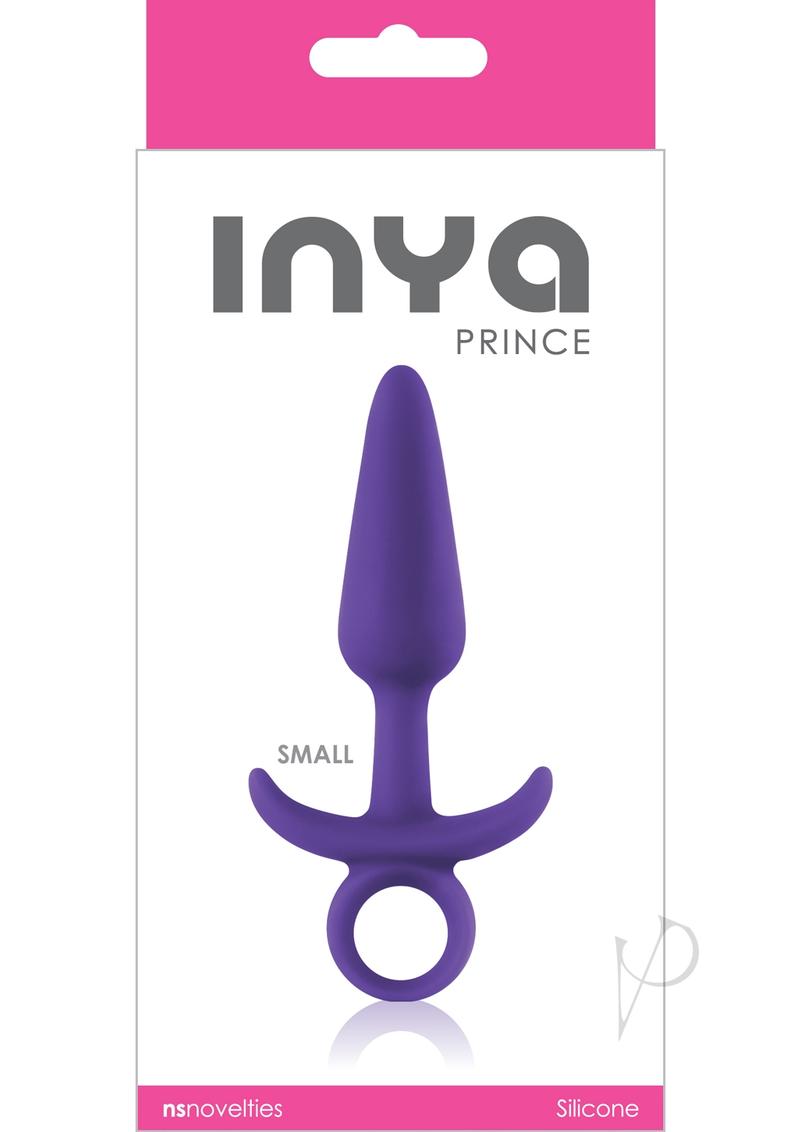 Inya Prince Silicone Butt Plug - Purple - Small