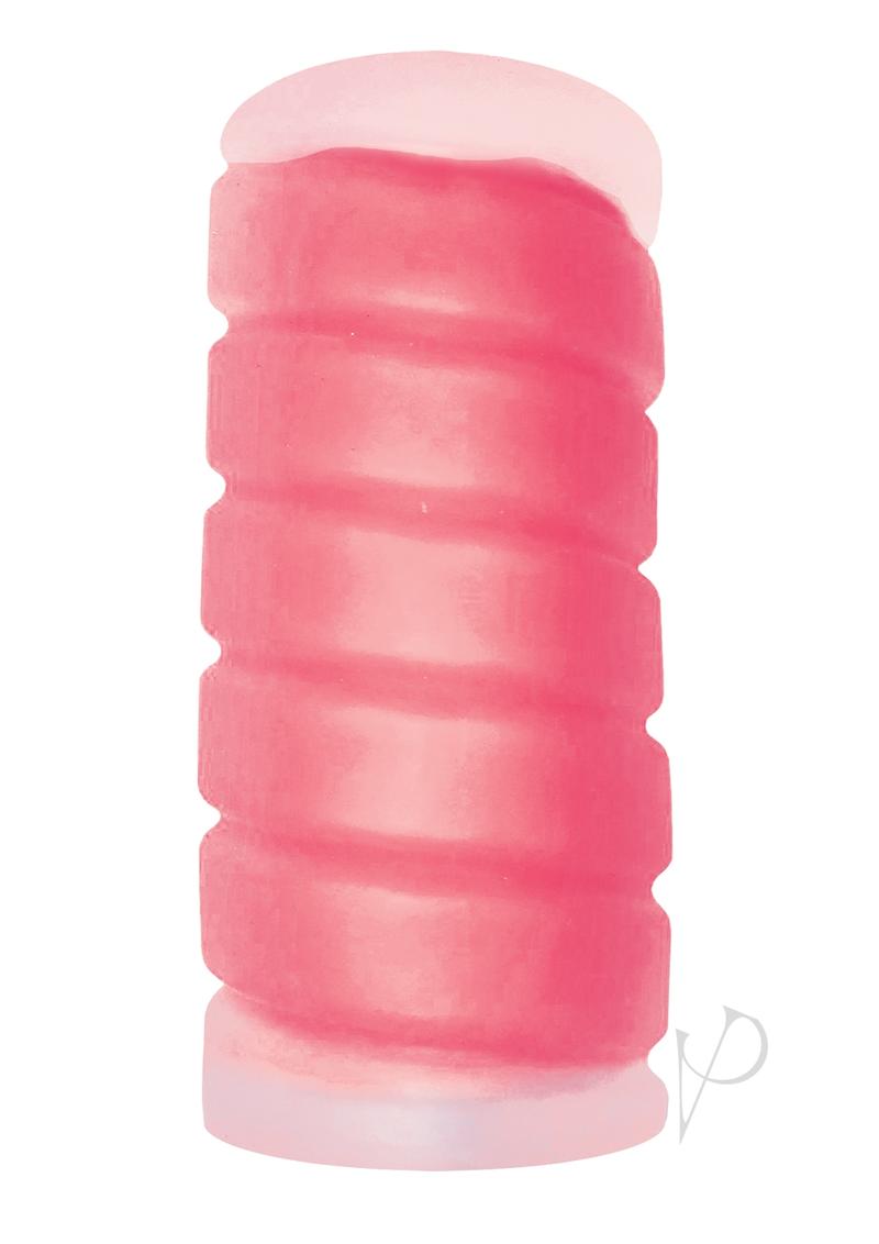 Jack-It Stroker Duo Masturbator - Cherry/Red