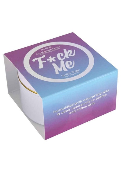 Jelique Massage Candle Pheromone F*ck Me Vanilla Sugar - 4oz