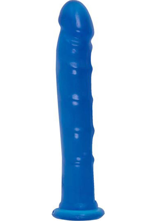 Jelly Jewels Dildo - Blue - 8in