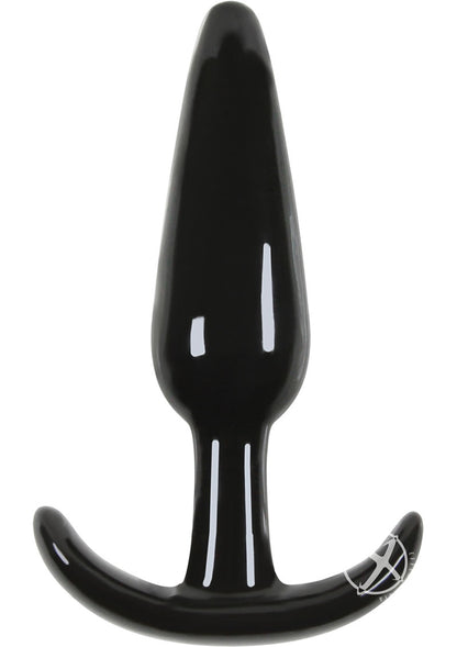 Jelly Rancher Smooth T Plug Butt Plug - Black