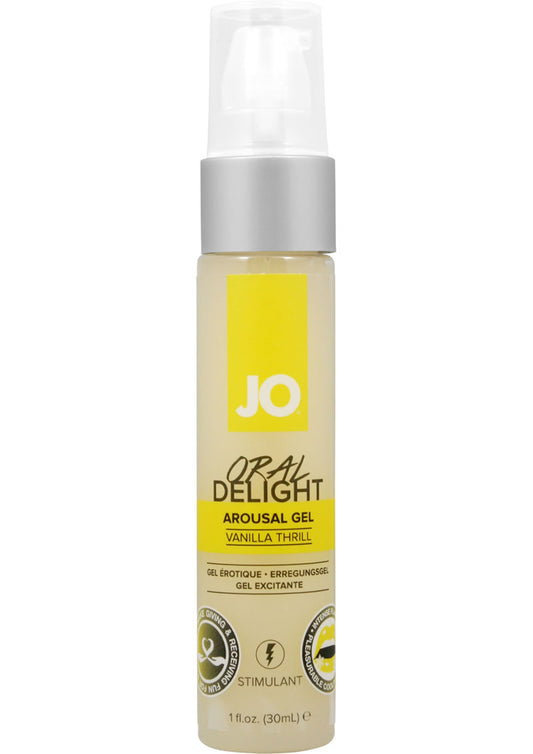 JO Oral Delight Flavored Arousal Gel Vanilla Thrill - 1oz