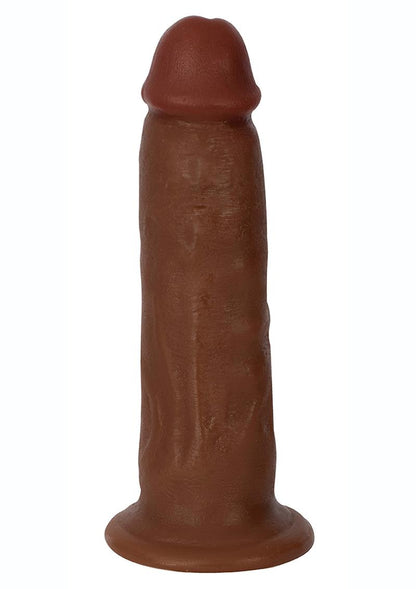 Jock Realistic Dildo - Chocolate - 7in