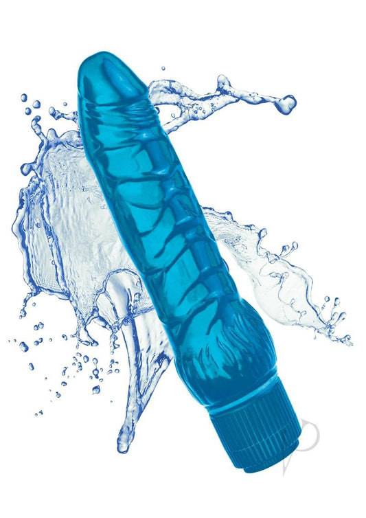 Juicy Jewels Cobalt Breeze Jelly Vibrator - Blue