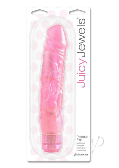 Juicy Jewels Precious Pink Vibrator - Pink