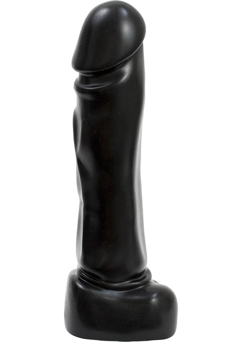 Jumbo Jack Man O' War Dildo - Black - 10in