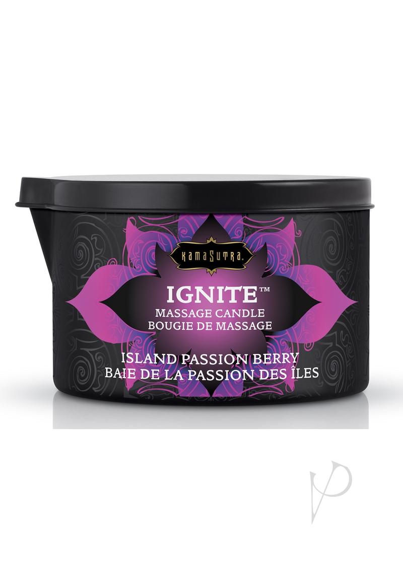 Kama Sutra Ignite Massage Candle Island Passion - 6oz