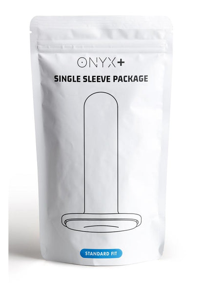Kiiroo Onyx+ Replacement Sleeve - White - Standard Fit - 1 Per Pack