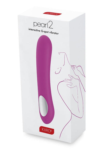 Kiiroo Pearl2 G-Spot Silicone Vibrator - Purple