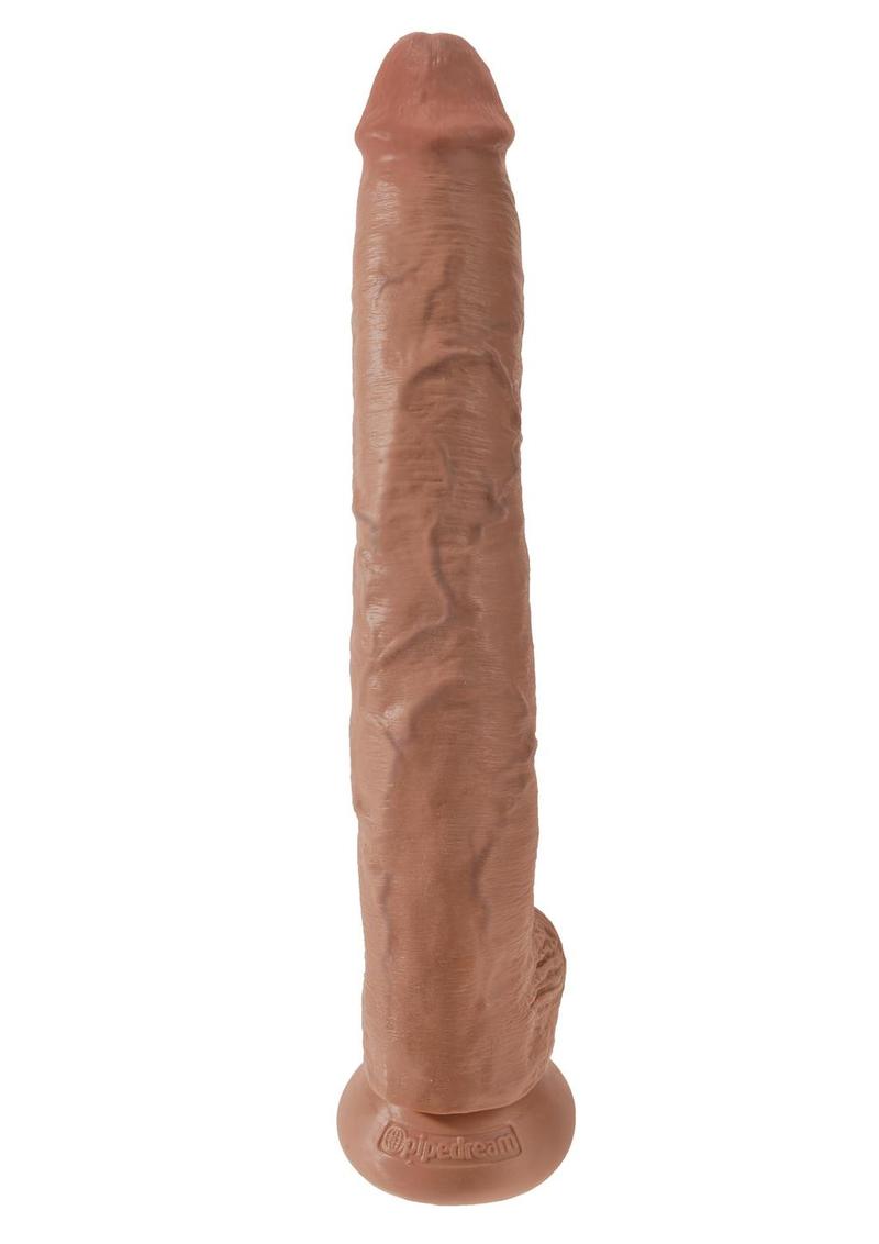 King Cock Dildo with Balls