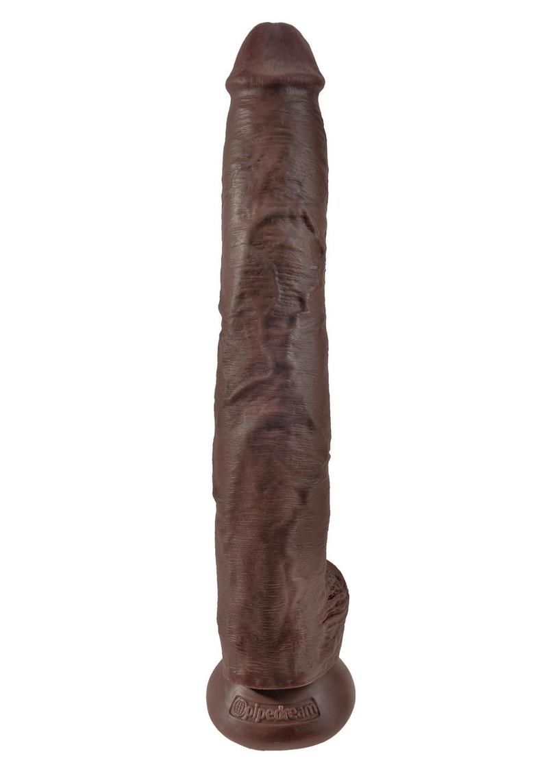 King Cock Dildo with Balls