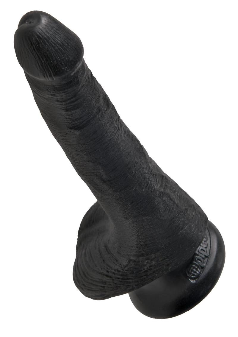 King Cock Dildo with Balls