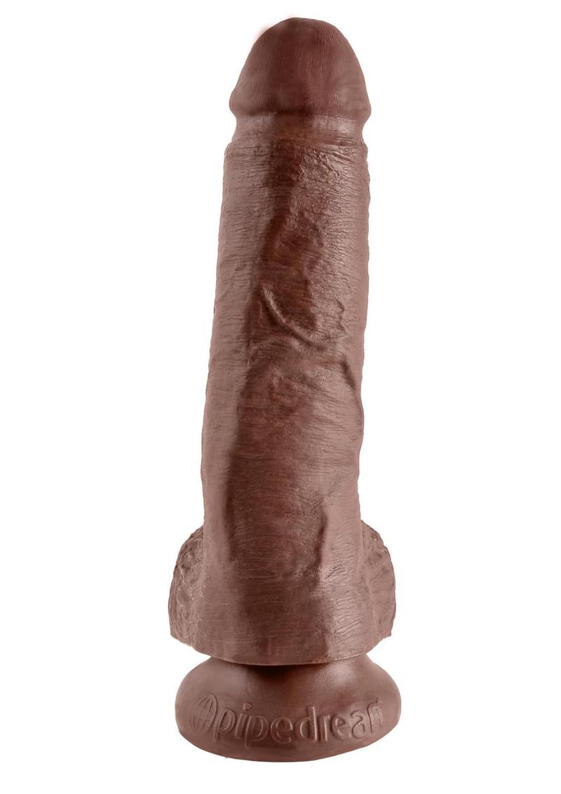 King Cock Dildo with Balls