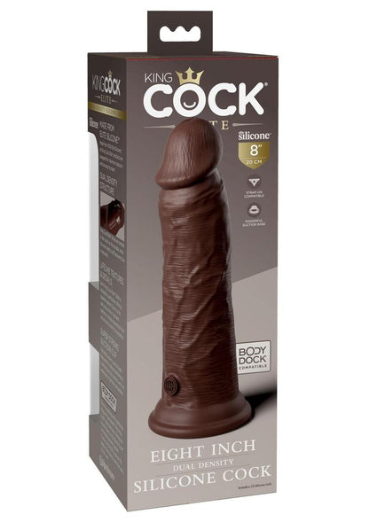 King Cock Elite Dual Density Silicone Dildo