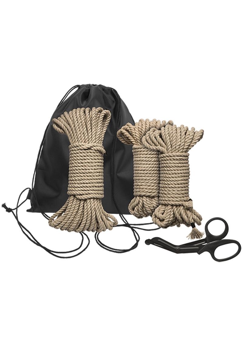 Kink Bind and Tie Initiation Hemp Rope – Fantasy Fun Factory