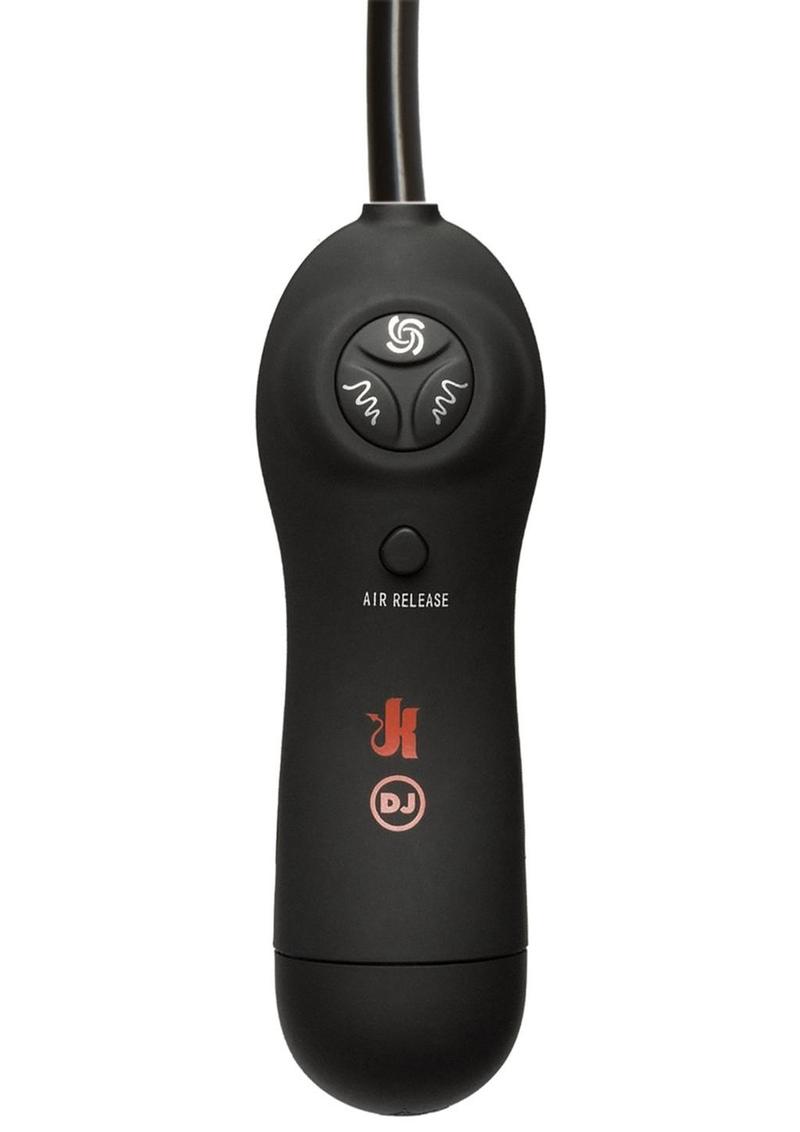 Kink Swell Auto Vibrating Nipple Sucker Cups with Wired Remote Control