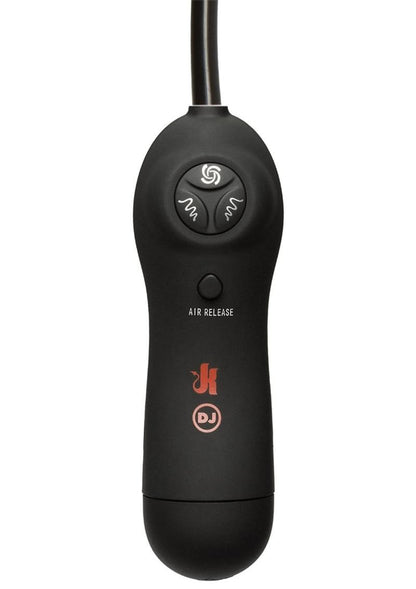 Kink Swell Auto Vibrating Nipple Sucker Cups with Wired Remote Control