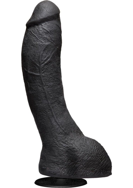 Kink The Perfect P-Spot Cock Dildo - Black - 9in