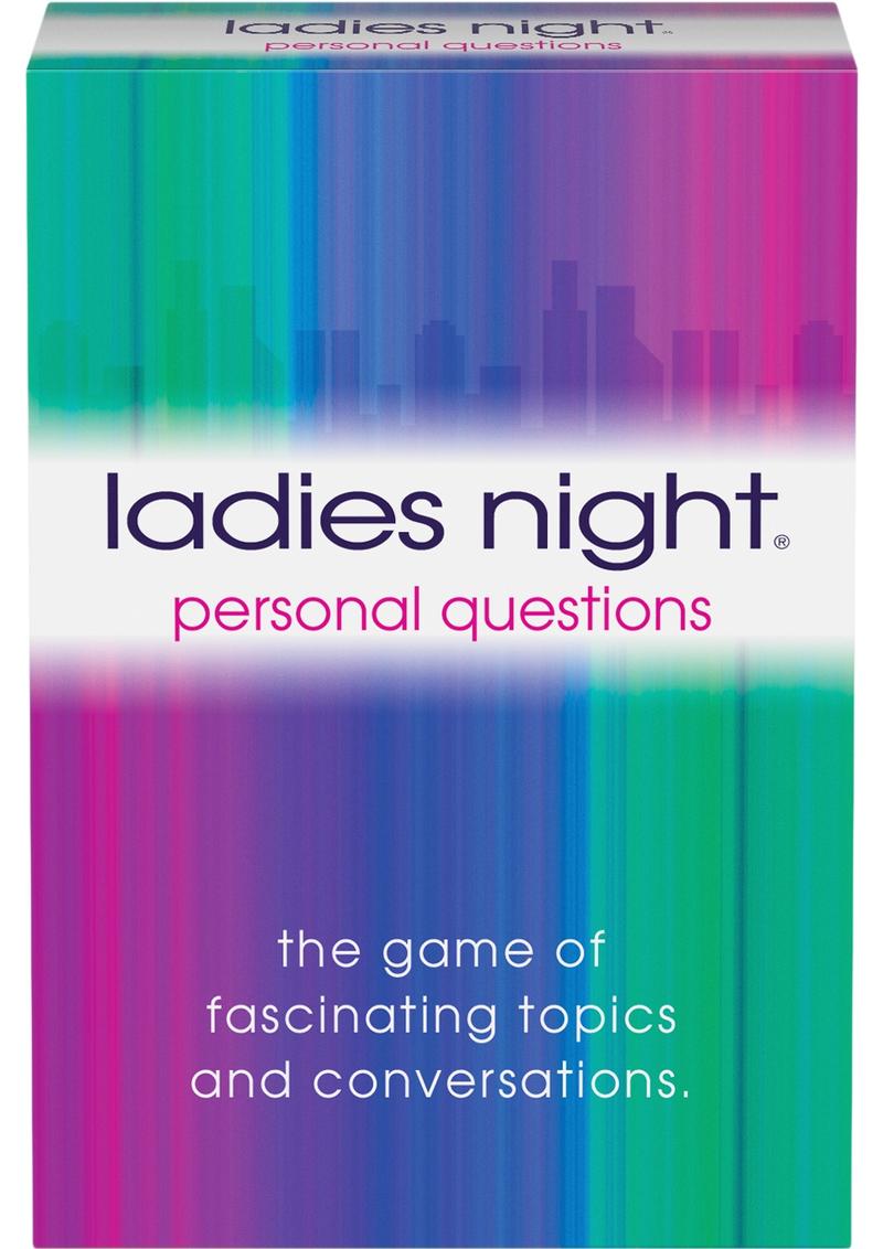 Ladies Night Personal Questions Game