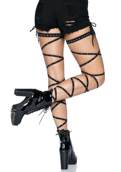 Leg Avenue Rhinestone Garter Leg Wraps