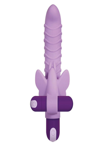 Lilac Desires Silicone Rechargeable Butterfly Kit